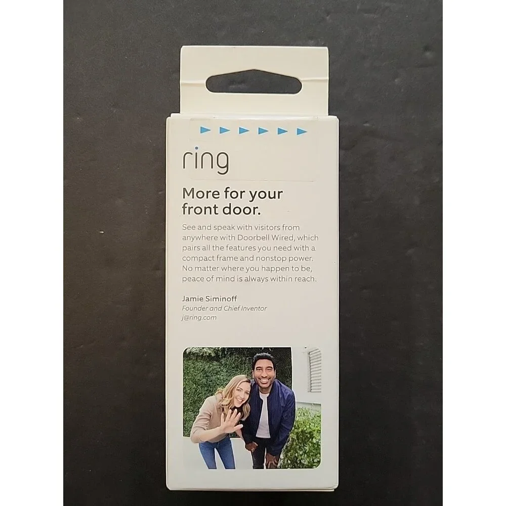 Ring doorbell wired